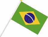 Brazil Handwave Flags, Hand Flag, Flag