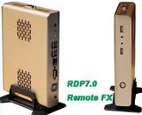 Mini PC Computer with Dual Core Four Thread Intel D525 CPU, 2g RAM,8g SSD, High Speed (FOX-525S)