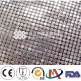 Custom Metal Clothing Labels/Metallic Sequin Table Cloth