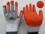 10g Cotton Latex Coated Safety Gloves, Smooth Finish