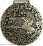 Customized Non Enamel Race Awards Sport Winner Medal for Events with Ribbon