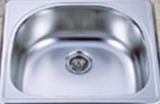 Single Bowl Stainless Steel Kitchen Sink (KTS2522b)
