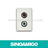 118 Type Audio-Video Socket (Small)