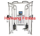 Fitness, Gym Equipment, Body-Building Equipment-Dual Adjustable Pulley Console (PT-928)