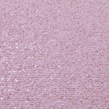 Pink Color Hexagonal Net PU Glitter Leather