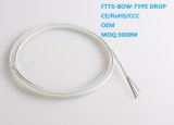 FTTX Bow-Type Drop Optical Fiber Cable with RoHS Certification