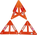Foldable Quadrangular Pyramid Practical High Stability Safety Warning Reflective Triangle
