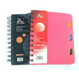 Spiral Note Book/Plastic Cover Notebook/PP Cover Exercise Book