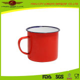 Useful Red Enamel Mug