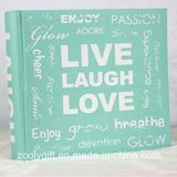 Slogan Printed Paper Photo Album for 4X6 