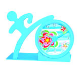 Sports Serials Kung Fu Clock (6014C)