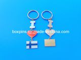 I Love Finland Pendant Key Chain