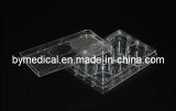 Laborotary Sterile Transparent Plastic Culture Plate with 6 Holes