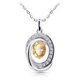 New Design Jewelry Ring Circle Pendant Necklace Fashion Accessories