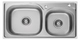 Double Bowls Stainless Steel Sink (7741)