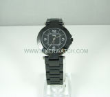 Fashion Quartz Movement Ceramic Watch (66075G)