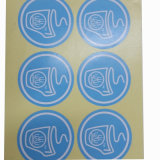 Color Printed Round Self-Adhesive Sticker Label