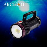 Archon New Model L2 LED 6, 500 Lumens Dive Light/Diving Flashlight/Underwater Video Lights Wg76W