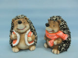 Hedgehog Shape Ceramic Crafts (LOE2531-C13)