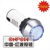 Onpow 22mm Two Flsah Lamp (AD16-22ESS/RG/12V, 22mm) CCC, CE,