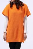 Lady Knitted Pullover Dress Sweater Fashion Garment (ML12012)