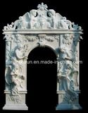 Stone Carving Doorway, Door Frame, Door Surrouding