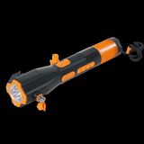 9 in 1 Flashlight + Safety Hammer + Car Emergency Mobile Power Multifunctional Dynamo Radio