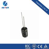 2.7V 1f Cylindrical Super Capacitor for ESR Meter, Car Audio, Car Temperature Meter and etc