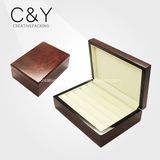 Piano Finish Lacquer Wood Cufflink Box