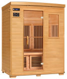 3-Person Infrared Sauna Cabin (Hemlcok) (FRB-033LB)