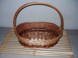 Natural Wicker Gift Basket (WBS018)
