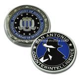 Custom Us Police Office Challenge Coin (CC08)