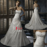 Taffeta Bridal Wedding Dress (L002)