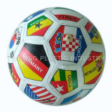 Vinyl Soccer Ball with Flags Printing