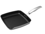 Black Carbon Steel Grill Pan
