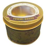 Round Metal Watch Tin Box with PVC Window