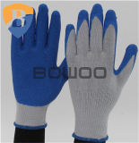 Cotton Liner Latex Glove Working Safety Glove