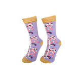 Ladies Custom Jacquard Soft socks
