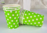 DOT Design Disposable Paper Tableware Double & Single PE Cup