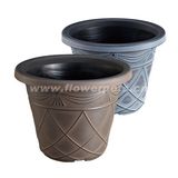 Plastic Painting Flowerpot (KD7201P-KD7205P)