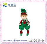 Hot Selling Christmas Stuffed Boy Elf Plush Toy