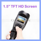 1.5 Inch LCD Intelligent Night Vision Patrol Flashlight AVI Video Recording LED Torch