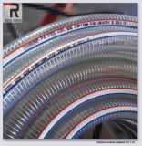 No Smell PVC Spiral Steel Wire Reinforced Hoses Plastic Hose