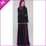 New Kaftan Abaya Jilbab Lace Front Women Muslim Dress