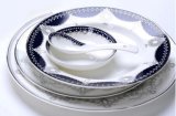 Oceanic Style Porcelain Dinner Plates Sets