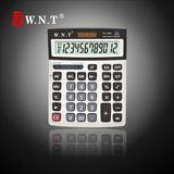 12 Digits Dual Solar Power Desktop Finance Calculator with Big Screen