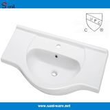 Latest Design Made in China Cupc Ceramic Cabinet Sink (SN6082-95)