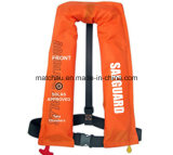 Double Air Chamber Inflatable Life Jacket with Light
