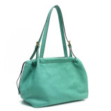 Yak Skin Leather Handbags Light Green Wholesale Ladies Bag (CSS1461-001)