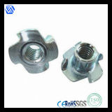 High Quality Zinc Plated Steel Four Claw Nut (DIN1624)